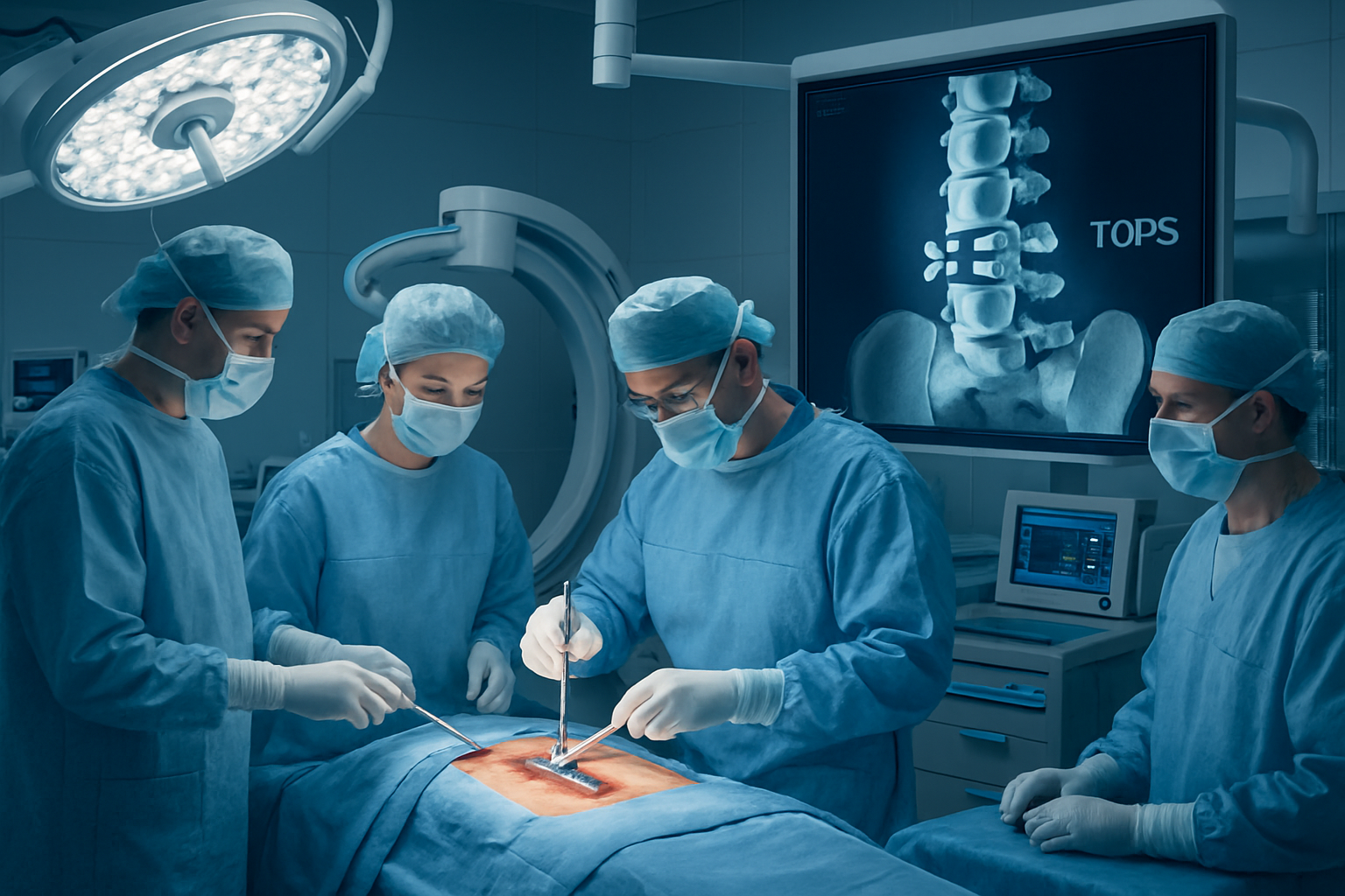 Découvrez Les Innovations Du Système Tops™ En Chirurgie Du Rachis Lombaire : Une Solution Avancée Pour Le Traitement Des Pathologies Lombaires, Améliorant Mobilité Et Qualité De Vie. En Savoir Plus Sur Ses Avantages Et Applications.